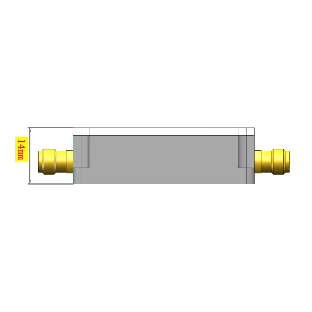 1M-750M 3W HF FM VHF UHF FM Sender Breitband RF Power Verstärker Kurzwelle Power verstärker mit Shell