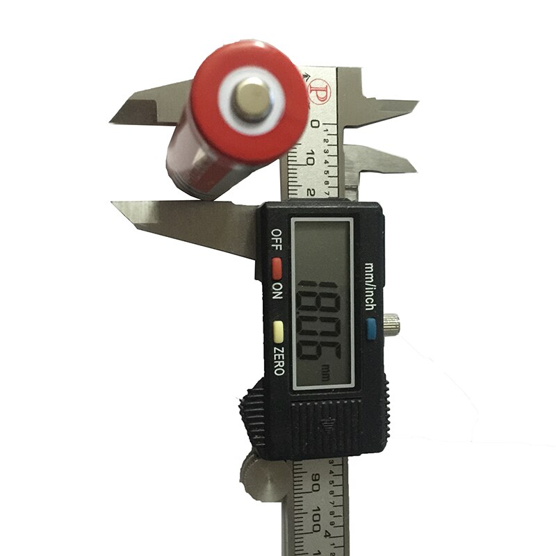 2 uds. De pilas recargables 18650 V originales para linterna led