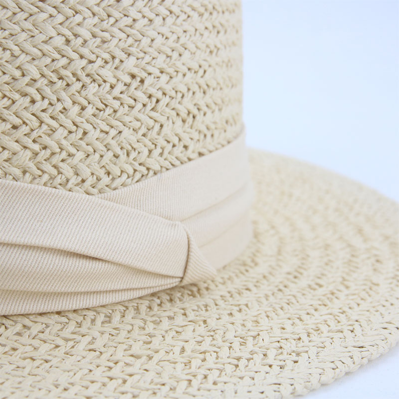 Zomer Vrouwen Hoeden Brede Rand Ronde Top Riem Band Stro Zon Hoeden Kaki Zwarte Zon Bescherming Casual Outdoor Strand Stro zon Hoeden