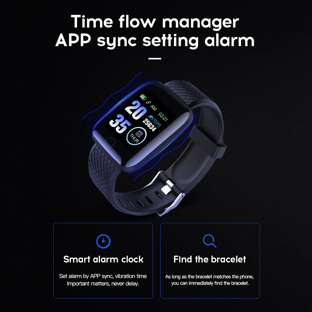 Fitness Smart Watch Men Women Blood Pressure Heart Rate Monitor Sport Smartwatch Fitness Tracker Bracelet For Xiaomi Samsung IOS