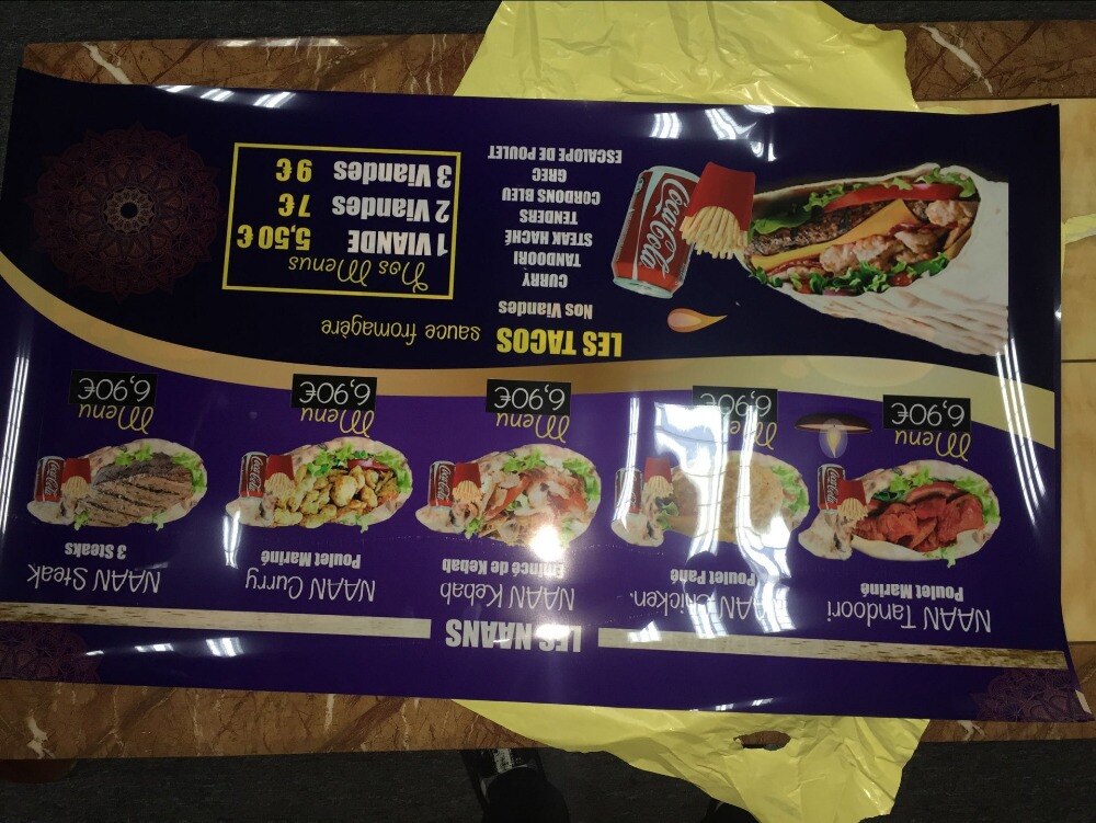 Light Box Film Print,Poster/Picture For LED Light Box Display