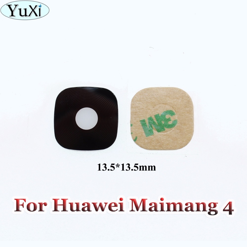 YuXi-lente de cámara trasera para Huawei G8 Maimang 4 D199, piezas de reparación, 1 Uds.