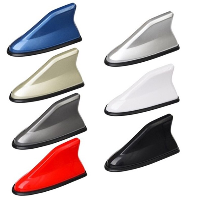 Car shark fin antenna second-generation antenna tail modification special with signal radio antenna decor free punch Auto parts