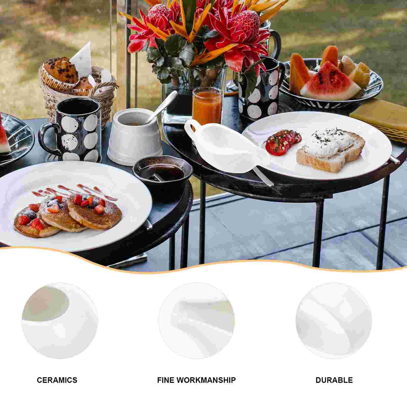 2pcs Ceramic Jugs Household Cups Small Coffee Cups Honey Cup