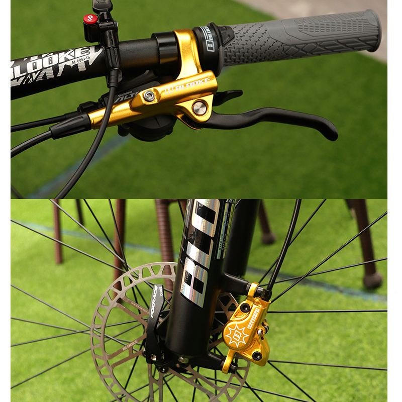 BLOOKE Mountain Bike Oil Brake M620 Hydraulic Disc Brake Caliper Suitable for Bicycle 160mm Brake Disc Aluminum Alloy Pads Parts