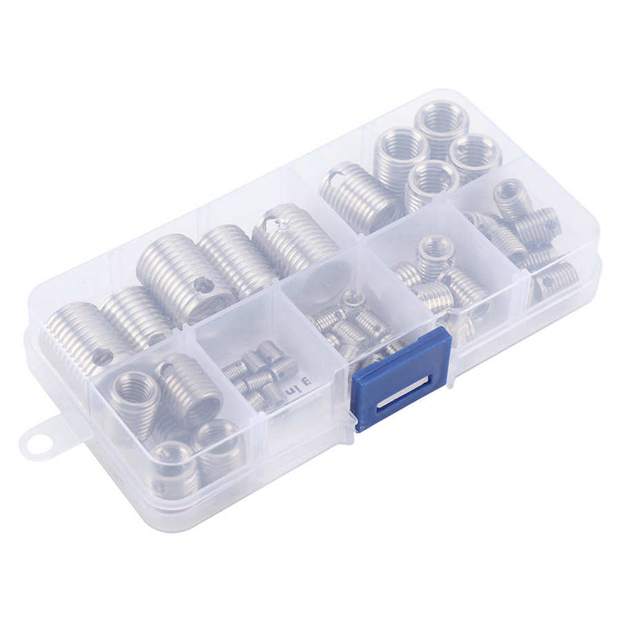 58Pcs Inner Thread Self Tapping Thread Inserts Set Thread Reinforce Repair em