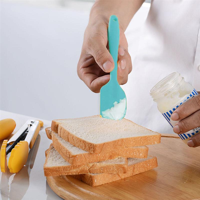 Juego de utensilios de cocina resistentes al calor, utensilios de silicona de grado alimenticio para hornear, accesorios de cocina, 5 unids/set