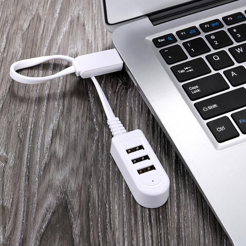 Lukyamzn 4-Port USB 3.0 Hub Splitter for Laptop Keyboard Mouse Adapter Compatible with PS4 Xbox Flash Drive SSD Printer Camera