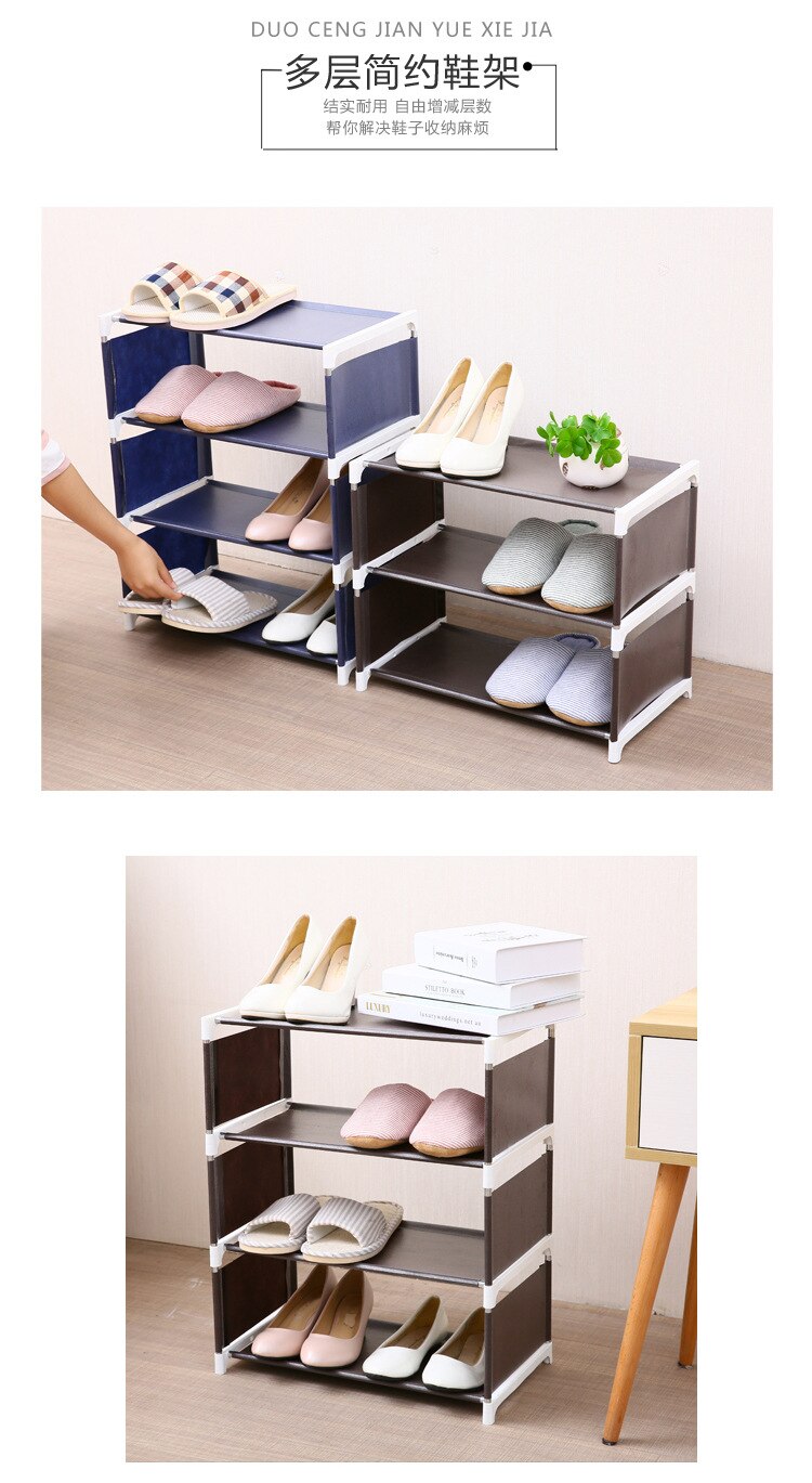 Schoenenrek Roestvrij Staal Slaapzaal Kleine Schoenenrek Multifunctionele Schoenenkast