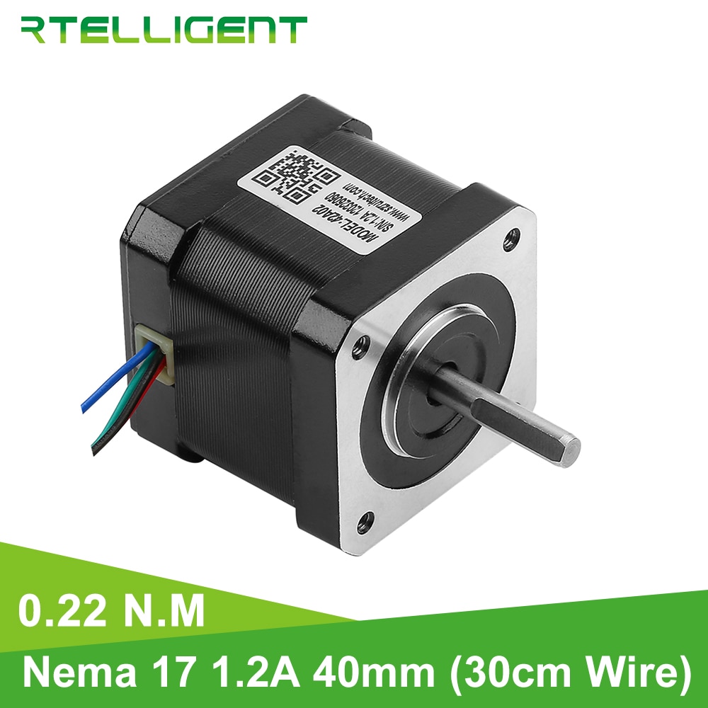 Rtelligent 22N cm(31.5oz.in) 3D printer motor 4 le... – Grandado