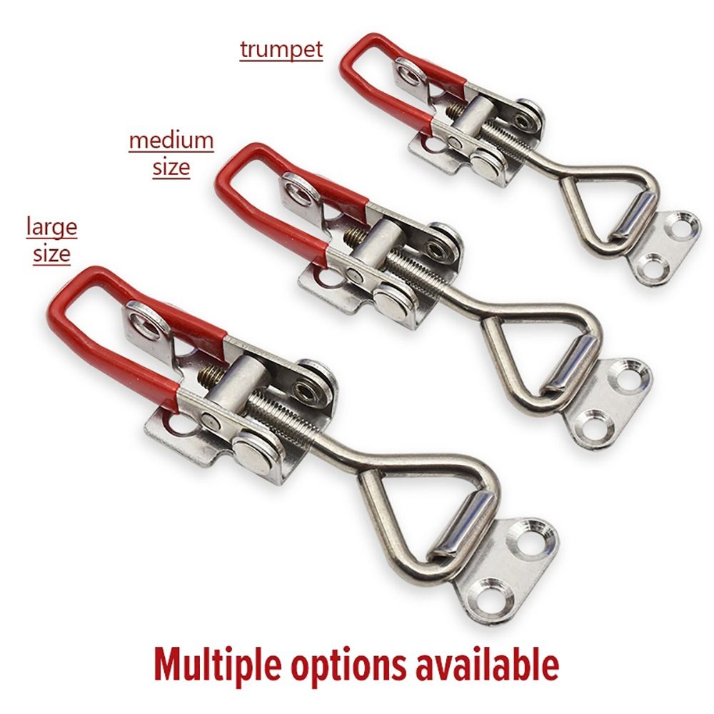 1 pièces serrure à dégagement rapide boucle charnière boîte à outils boîtier Push Pull bascule loquet pince anti-dérapant 4001/4002/4003 fermoir de capture