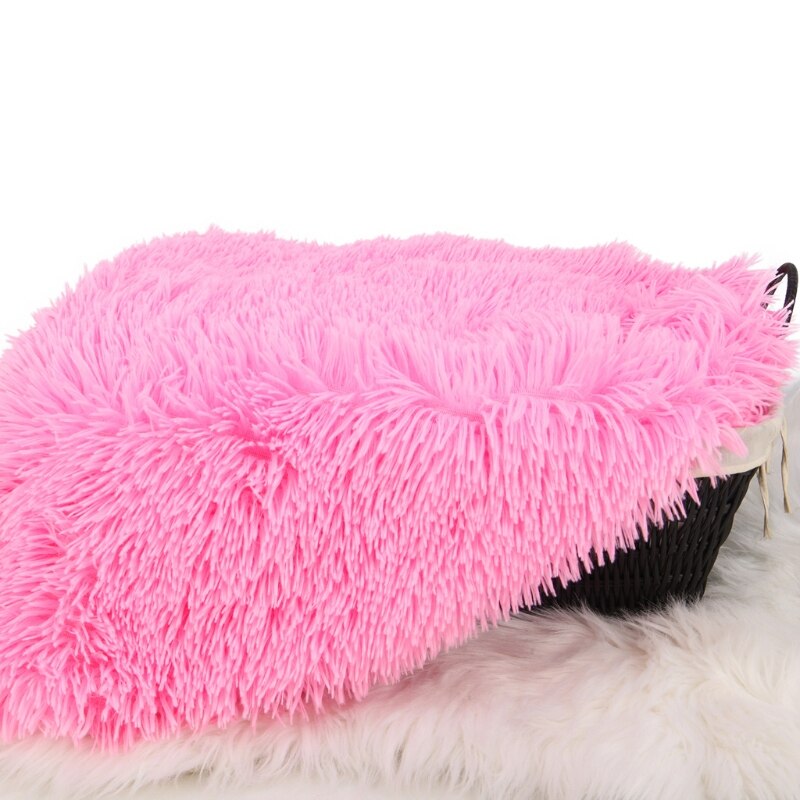 Pasgeboren Baby Faux Fur Foto Prop Deken Baby Slapen Inbakeren Dekens: dark pink