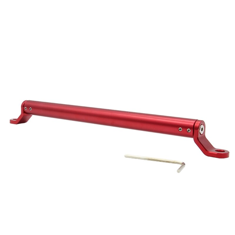 Motorcykel balance crossbar 7/8 styr crossbar 22mm styr styr håndtag balance bar justerbar: Rød
