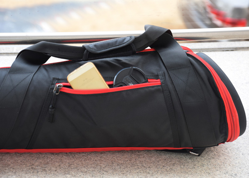 Bolsa de transporte para trípode de cámara, funda con soporte de luz de viaje, correa para el hombro, telescopio Monocular, bolsa para caña de pescar