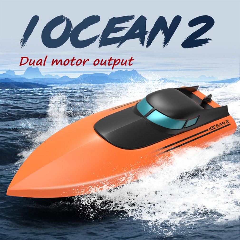 Ocday Iocean 2 2.4G Hoge Snelheid Elektrische Rc Boot Voertuig Modellen Speelgoed 15 Km/h Speelgoed Kid Afstandsbediening machine