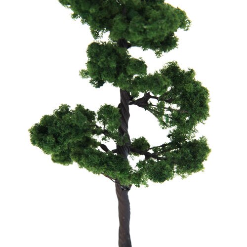 4.72" Model Pine Tree Train Railway Diorama Buildings Scenery HO OO 1:75