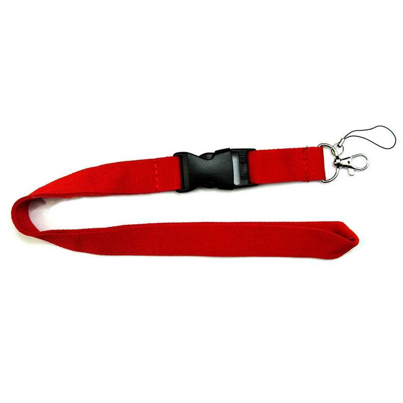 Mobile Phone Neck Straps Colorful Blank Plain Key Lanyard Badge ID Holders: RD