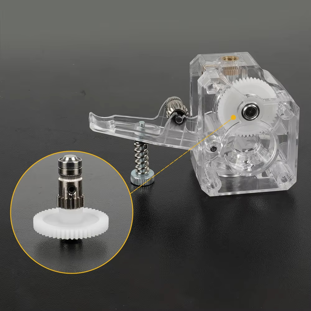 BMG Extruder Kit Dual Drive Gear Gehärteter Stahl Upgrade Feed Gear Extruder Kit für BMG für Prusa DIY Bowden Direct Extruder