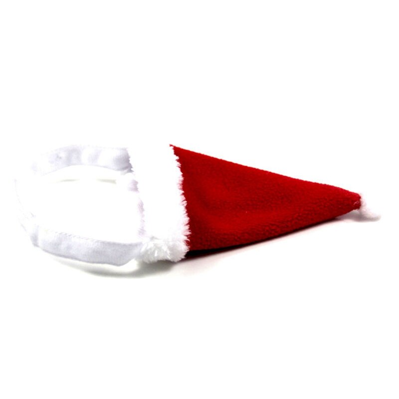 Leuke Pet Kerst Kostuum Set Santa Hoed En Strik Kraag Voor Katten Kitten Puppy