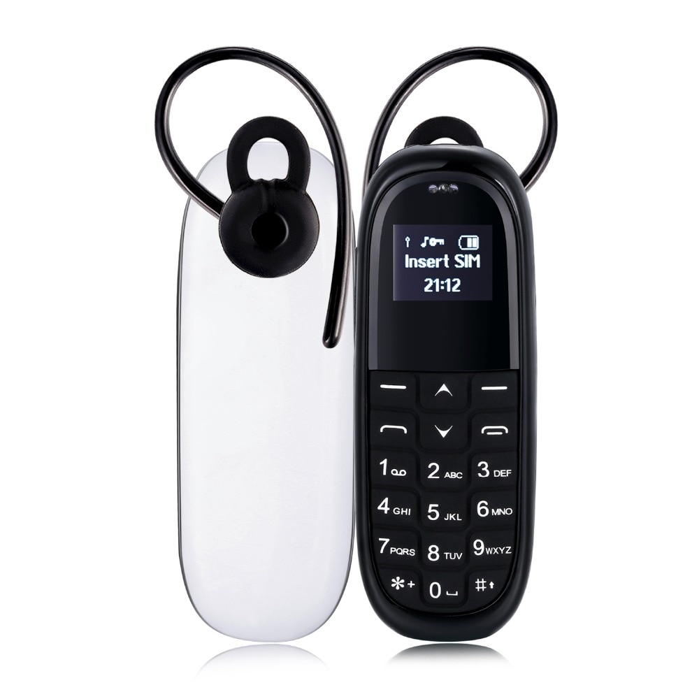 Mini mobile phone AEKU KK1 0.66 inch small screen bluetooth Dialer Russian keyboard Magic Voice PK GT GTstar BM70 BM50