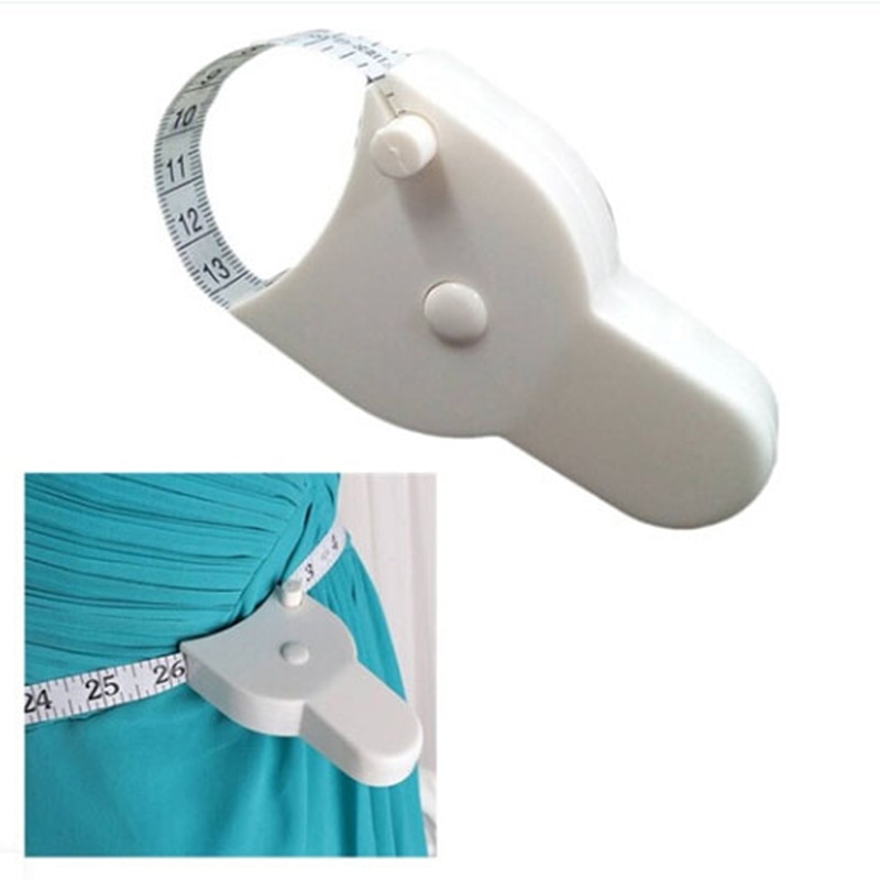 1 rulla sisäänvedettävä viivain fitness tarkka kuntosatula vartalo vyötärö rinta kädet jalat mittanauha 150cm/60 tuumaa