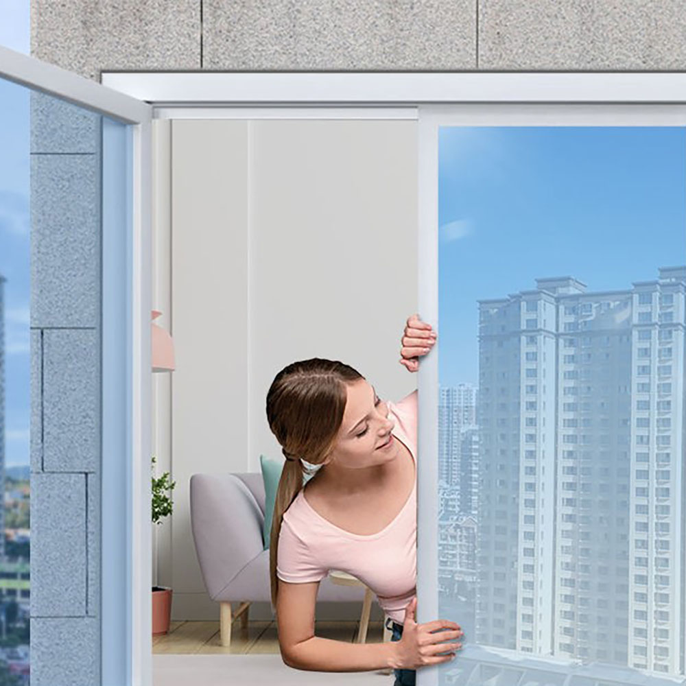 Einweg-Spiegel-Fensterfolien-Aufkleber, Heimisolierung, Glasfolie, Fenster, Balkon, Sichtschutz, Sonnenschutz, UV-Schutz