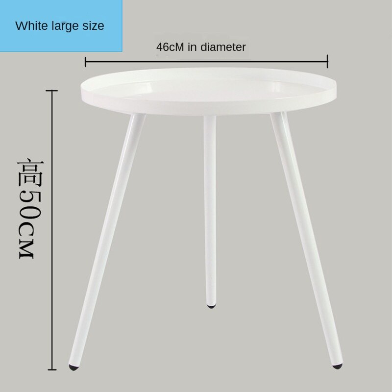Small Coffee Table Modern Minimalist Sofa Living Room Side Balcony Coffee Table Bedside Triangle Small Round Table Table Coffee