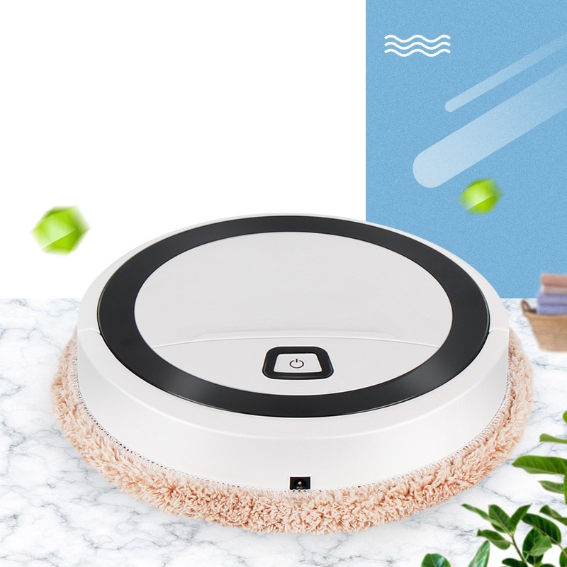 Auto Robot Vacuum Cleaner Cleaning Home Automatic Mop Dust Clean Functional for &Wet Floors&Carpet