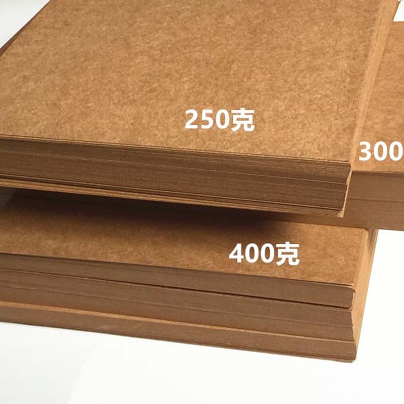 80/100g 20/50pcs A4 Brown Kraft Paper DIY Handmake Card Making Craft Paper Thick Paperboard Cardboard