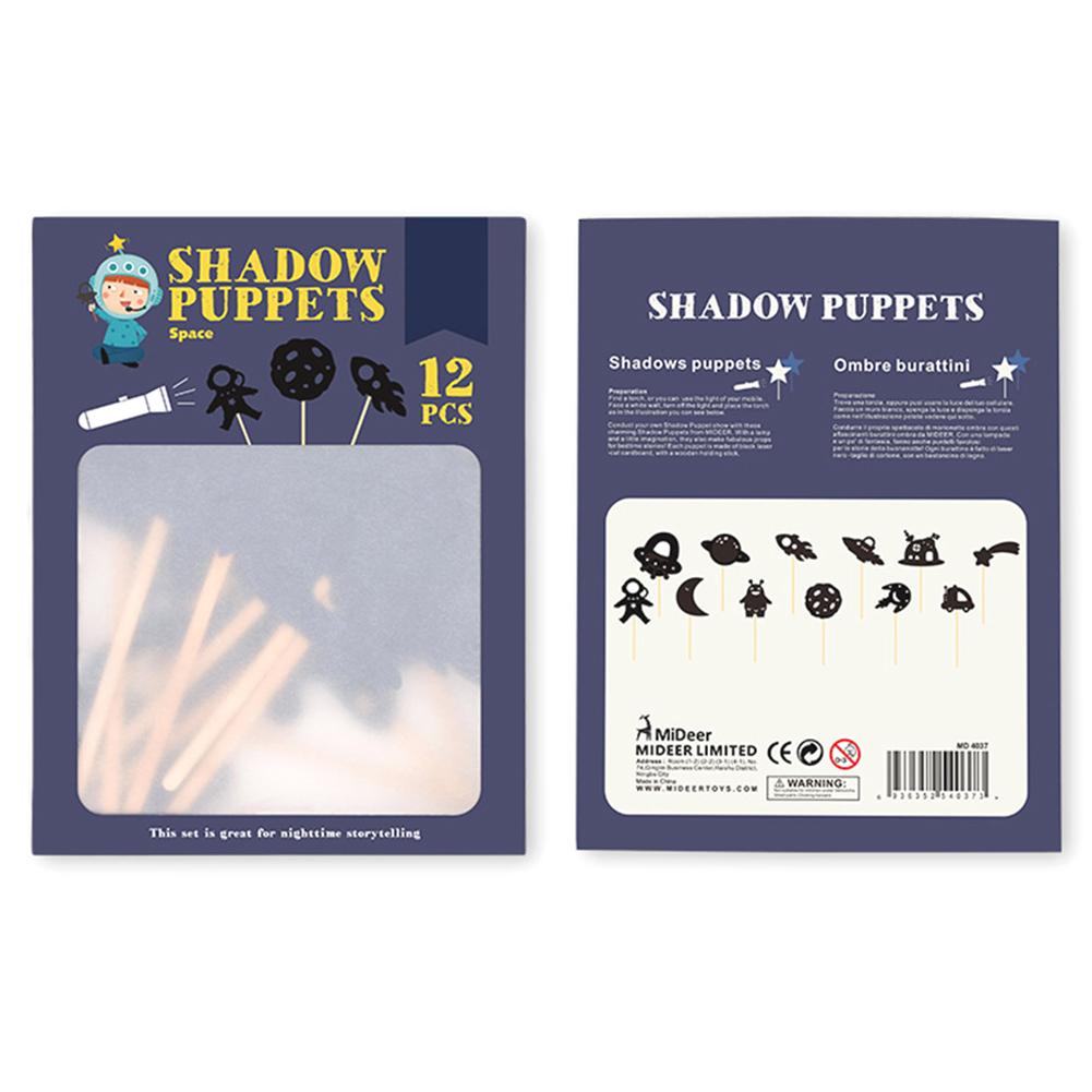 pcs Chinese Traditional Shadow Puppets Children Fairy Tales Educational Silhouette Game Interesting Hand Puppets Picture cozy: D