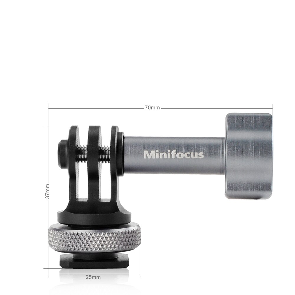 Adaptateur de montage de chaussures chaudes trépied vis à caméra d'action pour GoPro Hero 9 8 7 6 5 4 OSMO montage sur DSLR caméra téléphone Cage chaussure froide