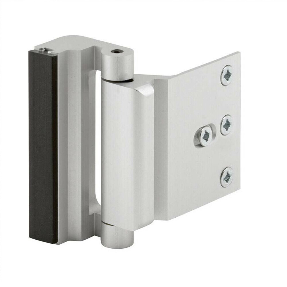 Aluminium Alloy U Door Reinforcement Lock 3"defender Security Door Lock Home Child Proof Door Stopper Security Door Lock