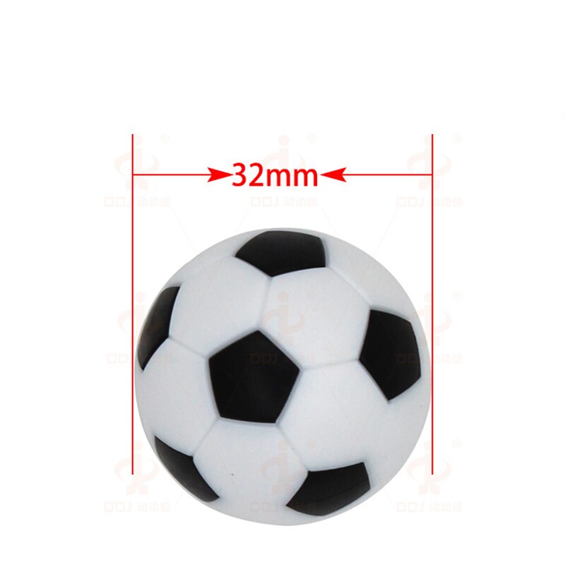 10pcs/lot Table Football Soccer Ball Plastic Black And White Soccer Balls Tabletop Game Soccer Accessories Birthday Party Decor