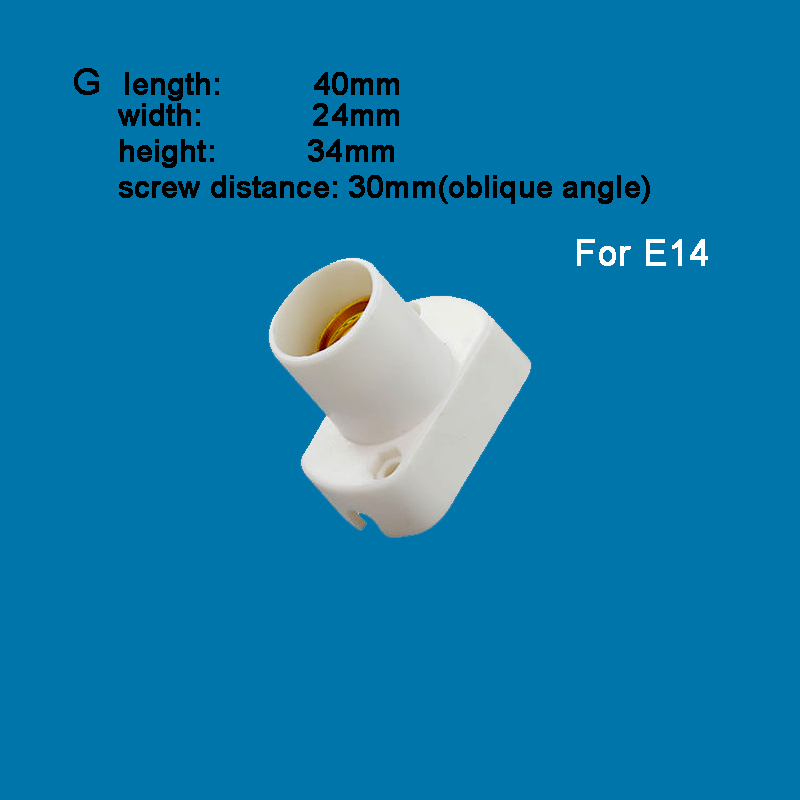 E14 E12 B22 E10 Soporte de casquillo de base de tornillo para bombilla de lámpara de luz: Verde