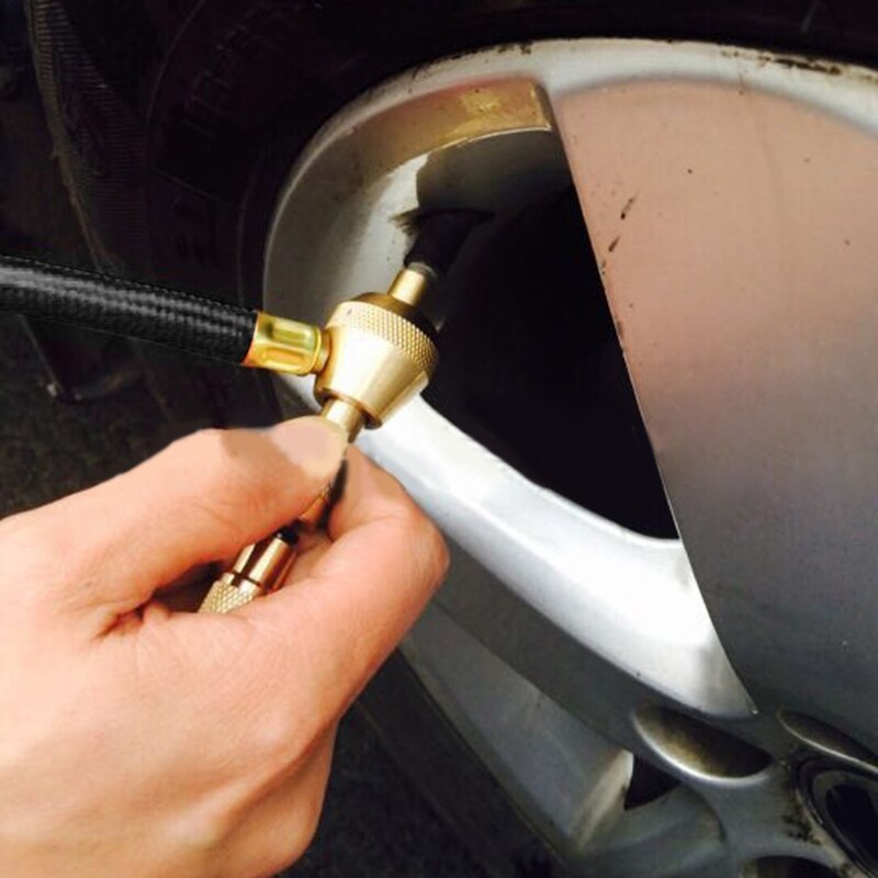 Car Tyre Pressure Gauge Manometer Barometer Rapid Deflator Dial Diagnostic Tool