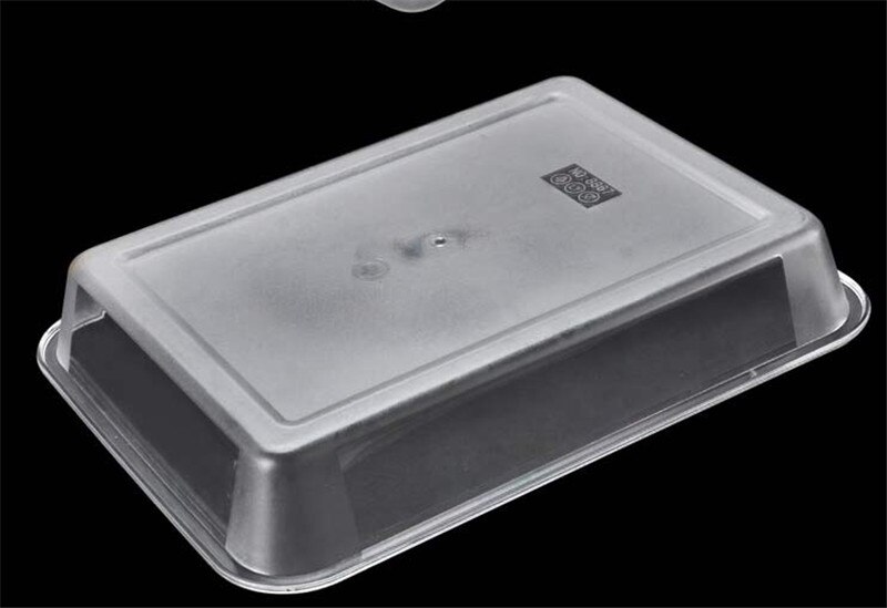 Bandejas de plástico acrílico para servir, platos rectangulares transparentes para servir frutas y verduras, juego de cena, platos cuadrados