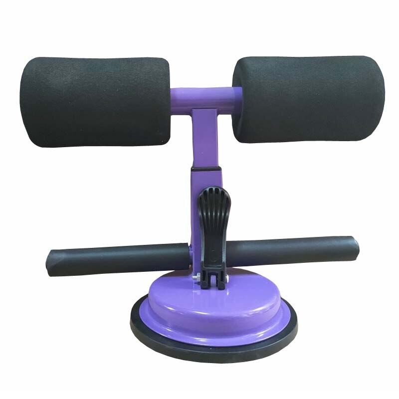 Justerbar inomhus gym träning magmaskin träning sit-ups hem fitness buken curl träning magrullar bärbart verktyg: Lila typ 1