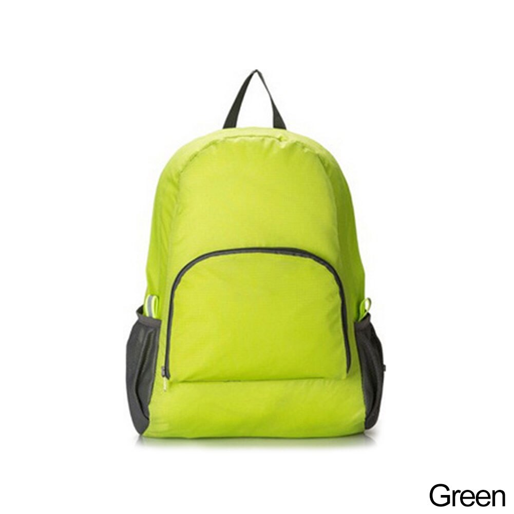 Zaino pieghevole a 8 colori zaino sportivo da esterno di grande capacità zaino da campeggio zaino da pesca borsa da ciclismo per Unisex: Green