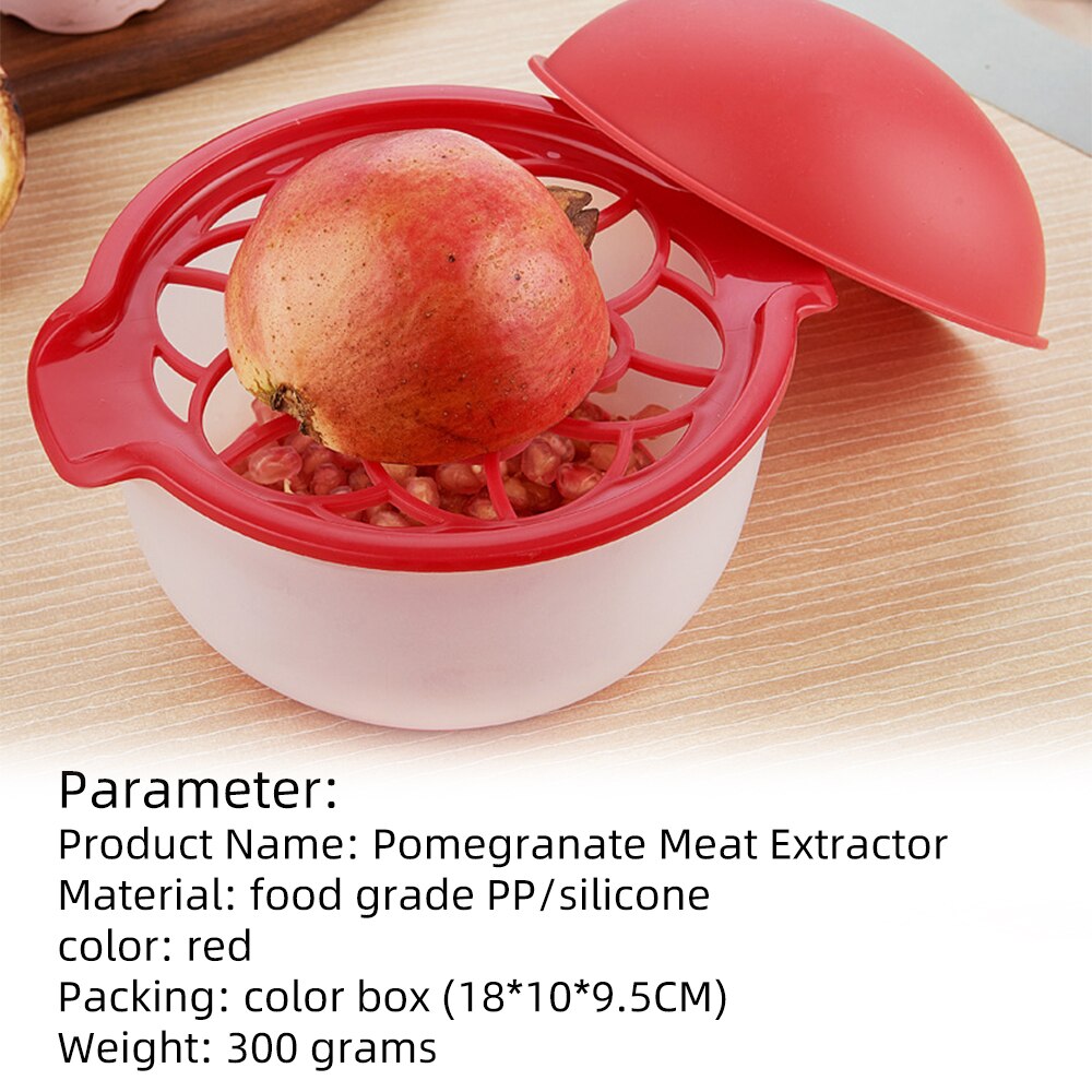 Pomegranate Peeler Machine Kitchen Fruit Vegetable Cutter Tools Silicone Pomegranate Bowl Shredder Home Kitchen Cooking Tool
