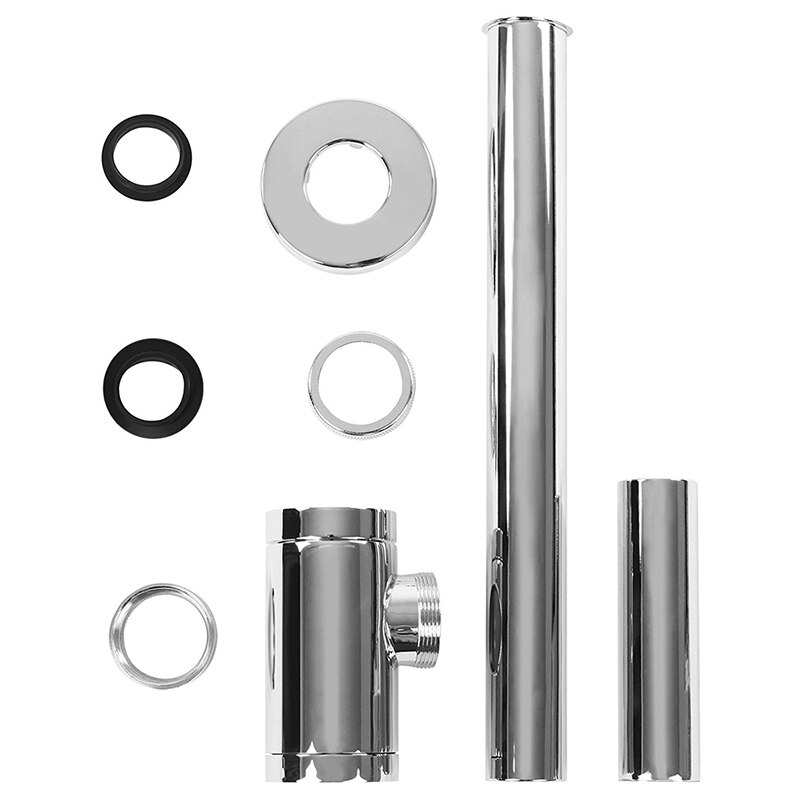 Siphon Bathroom Siphon For Washbasin Sink Kitchen i n Stainless Steel Alloy Zinc
