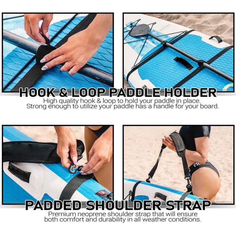 Eslinga ajustable para tabla de Surf, soporte de hombro para tabla de Paddleboard, correa para tabla de Surf, aletas de paleta, Wakeboard, Surf, Kayak