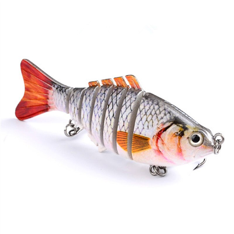 1 pçs pesca iscas corrico nadar minnow wobbler multi-seção duro bait100mm15g artificial crankbait jerkbait pesca tacklelure: 3
