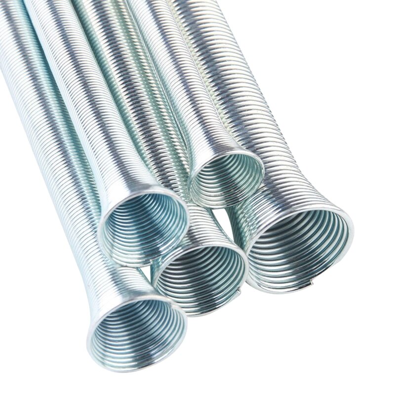 Flexible 5 Pcs/Set 210mm Spring Tube Benders for Bending Thin-wall Tubing Copper 2022