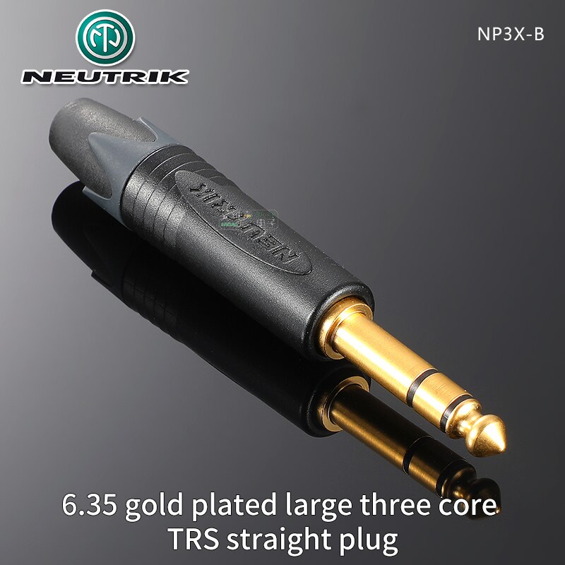 Neutrik Jack 1/4" 6.35 mm Heavy Duty Phone Plug NP2X NP3X NP2RX NP3RX Mono / Stereo Guitar Snakes Speakers Audio Cable Connector: Blue