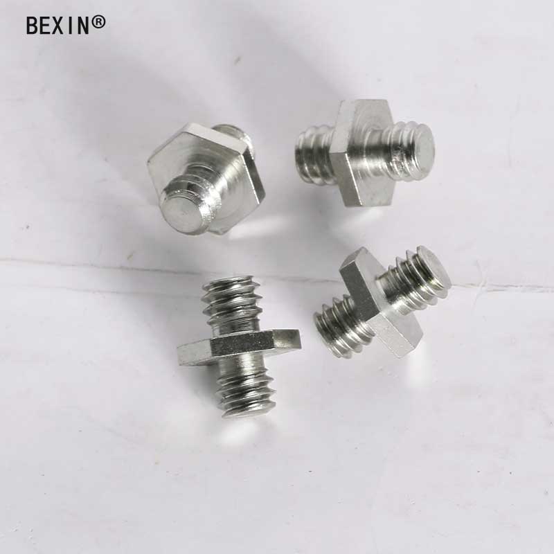 Accessoires caméra 1/4 à 1/4 vis métallique filetée caméra vis adaptateur montage vis de dégagement rapide pour la plaque de tir de la caméra