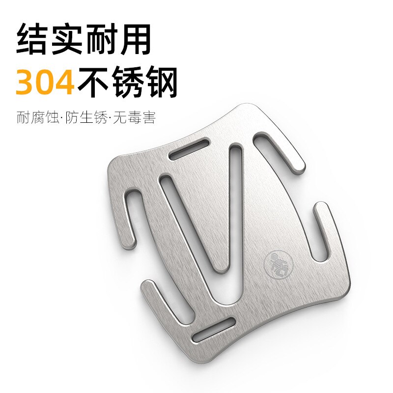 Child Seat Belt Adjustment Retainer Clip Automobile Seat Belts Safety Limiter Fit Car Seat Belts Accessories 304 stainless steel