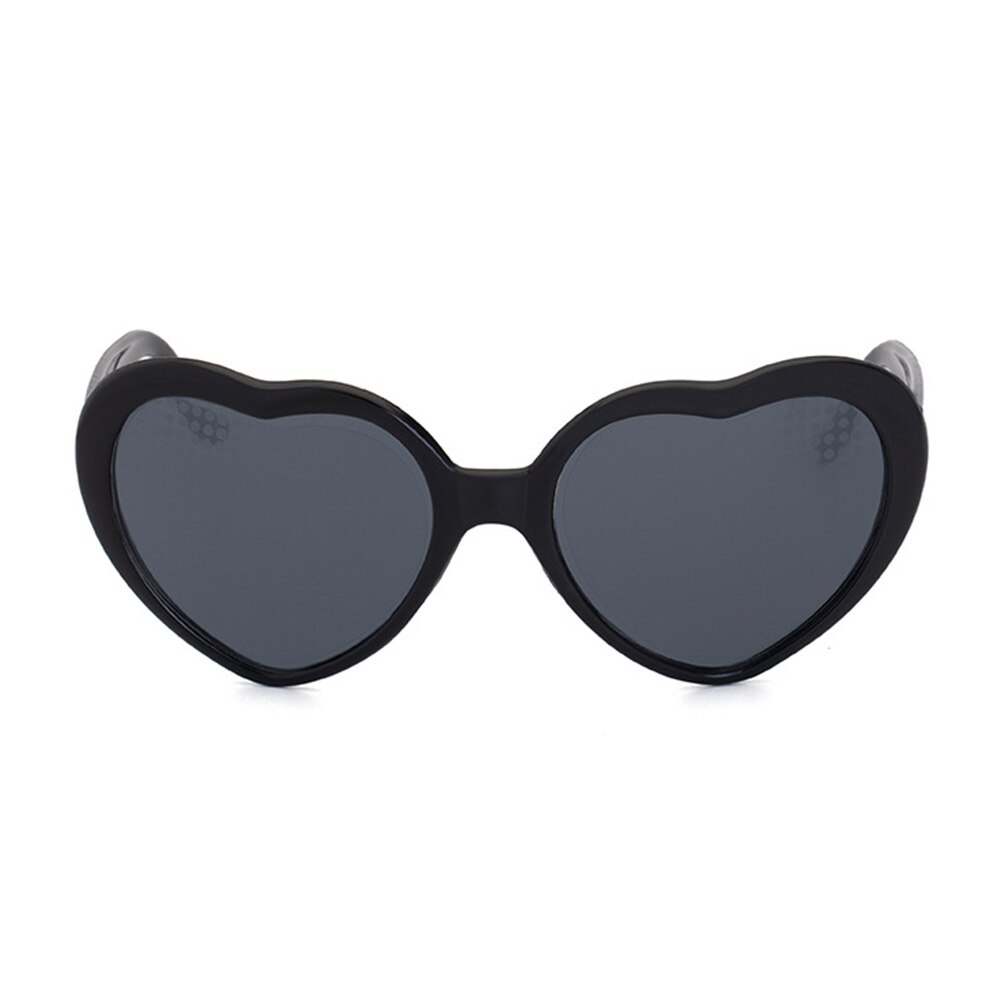 Gafas de difracción con efecto de corazón para Bar, lentes portátiles de difracción con forma de amor para Festival