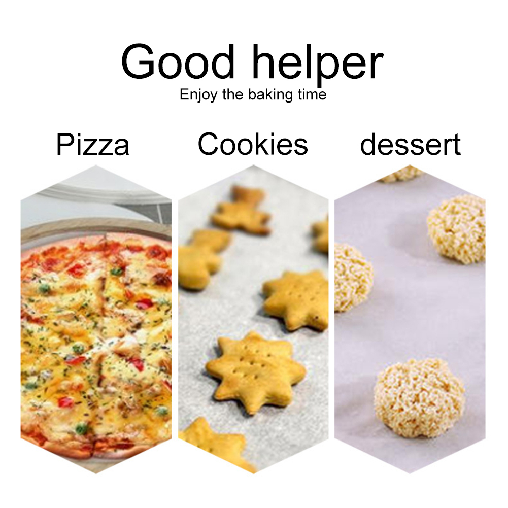 100 stk hamburgerpapir ikke-pinne bakeoljepapir til burgerpresse pizza bbq patty maker kakeovn kjøkkentilbehør