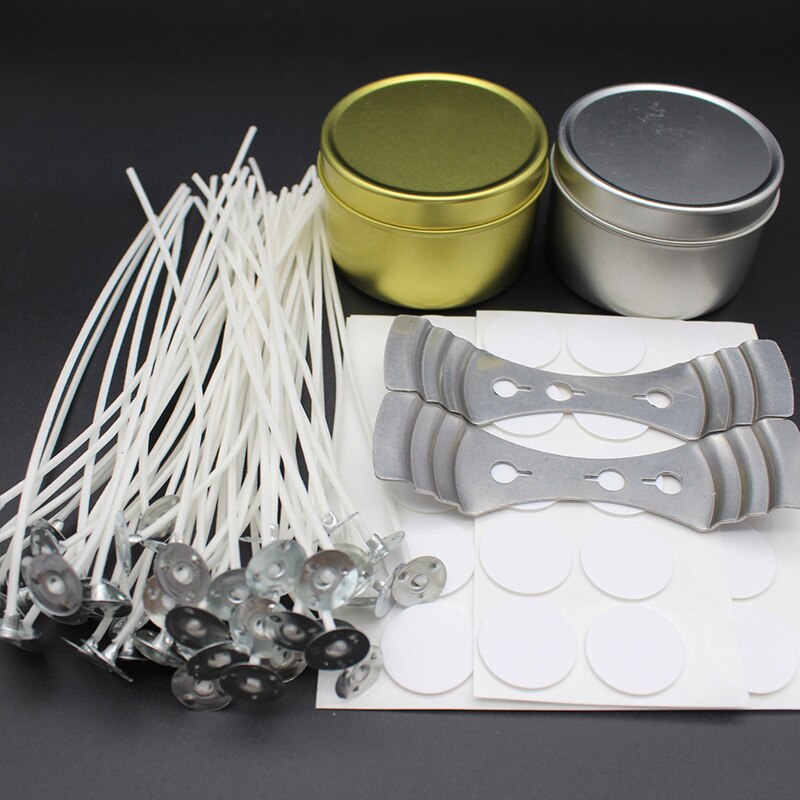 Candle Making Supplies DIY Candle Making Kit Candle Wicks Candle Tin Tool Set Candle Making Accessories