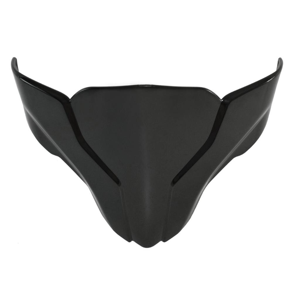 Motocicleta fumaça escura dupla bolha frente windscreen shield windshield defletor de vento para bajaj pulsar ns200 200 ns 200ns